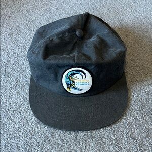 O'Neill Black Cap with Logo Patch